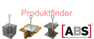 Produktfinder f. Anschlagpunkte Produktfinder f. Anschlagpunkte