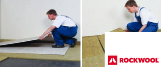 Trittschalldämmung unter Holzwerkstoffplatten Trittschalldämmung unter Holzwerkstoffplatten